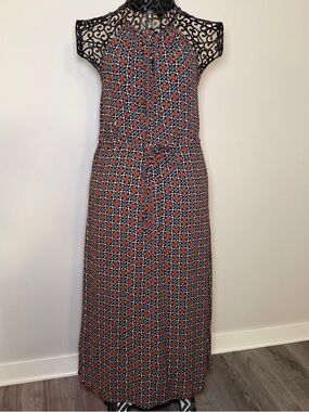 Sleeveless bohemian Maxi Dress